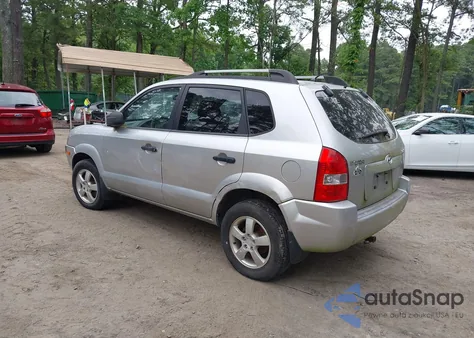 2007 Hyundai Tucson Gls из США, поврежденный, VIN KM8JM12B17U619136